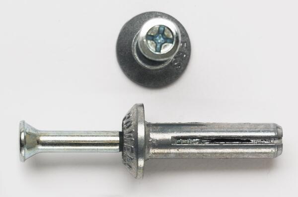 2703 ZAMAC HAMMER SCREW ANCHOR 1/4 X 1